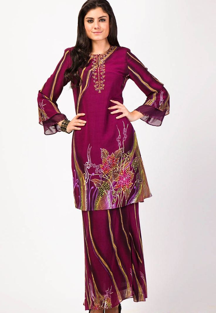 Malaysia Ethinic Wear Long length Tops For Women