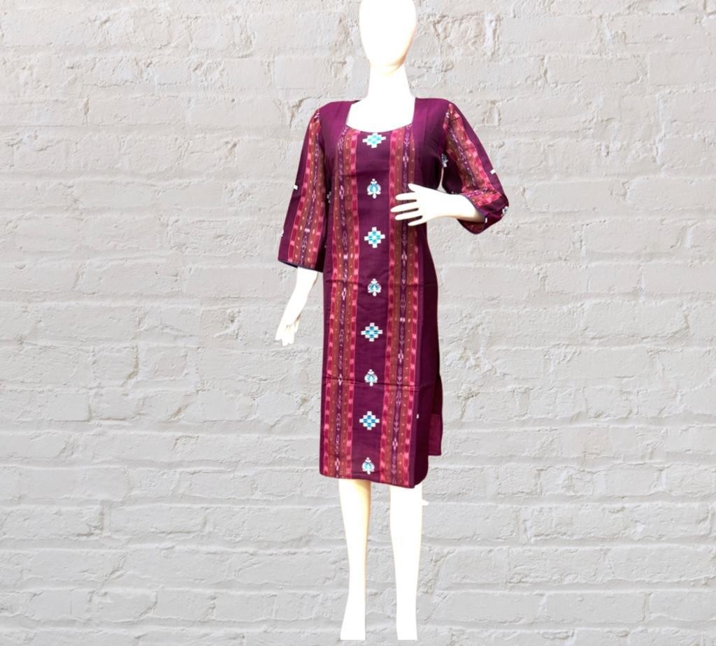 Pure Cotton Handloom Ladies Designer Kurti