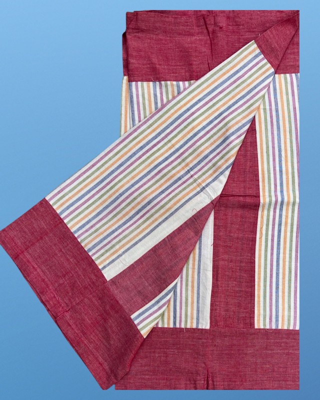 Sambalpuri Pattern Handwoven Pure Cotton Bolsters Cover