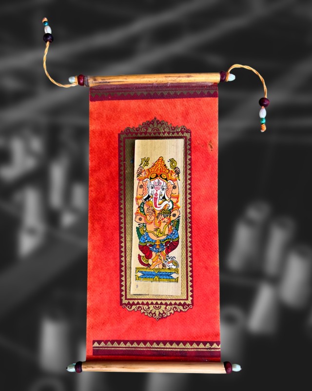 Pattachitra art of Lord  Ganesha Designer Envelope