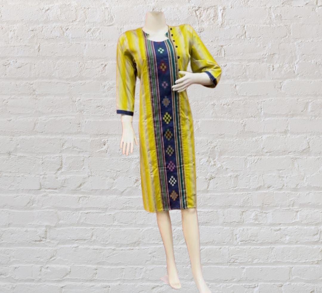 Women Designer Tussar Salk Kurti