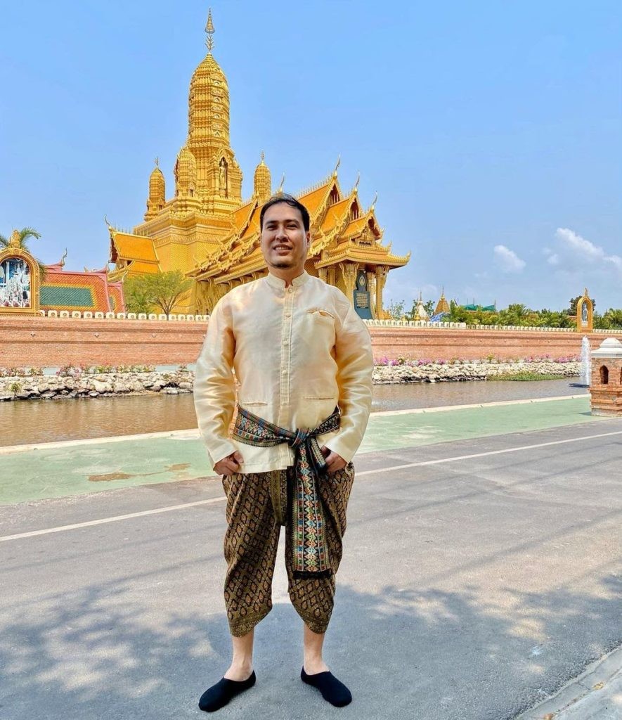 Thailand Ethinic Wear Short Kurta With Dhoti Pant For Men